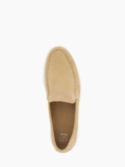 Dune London Cream Buftonn Sole Loafers
