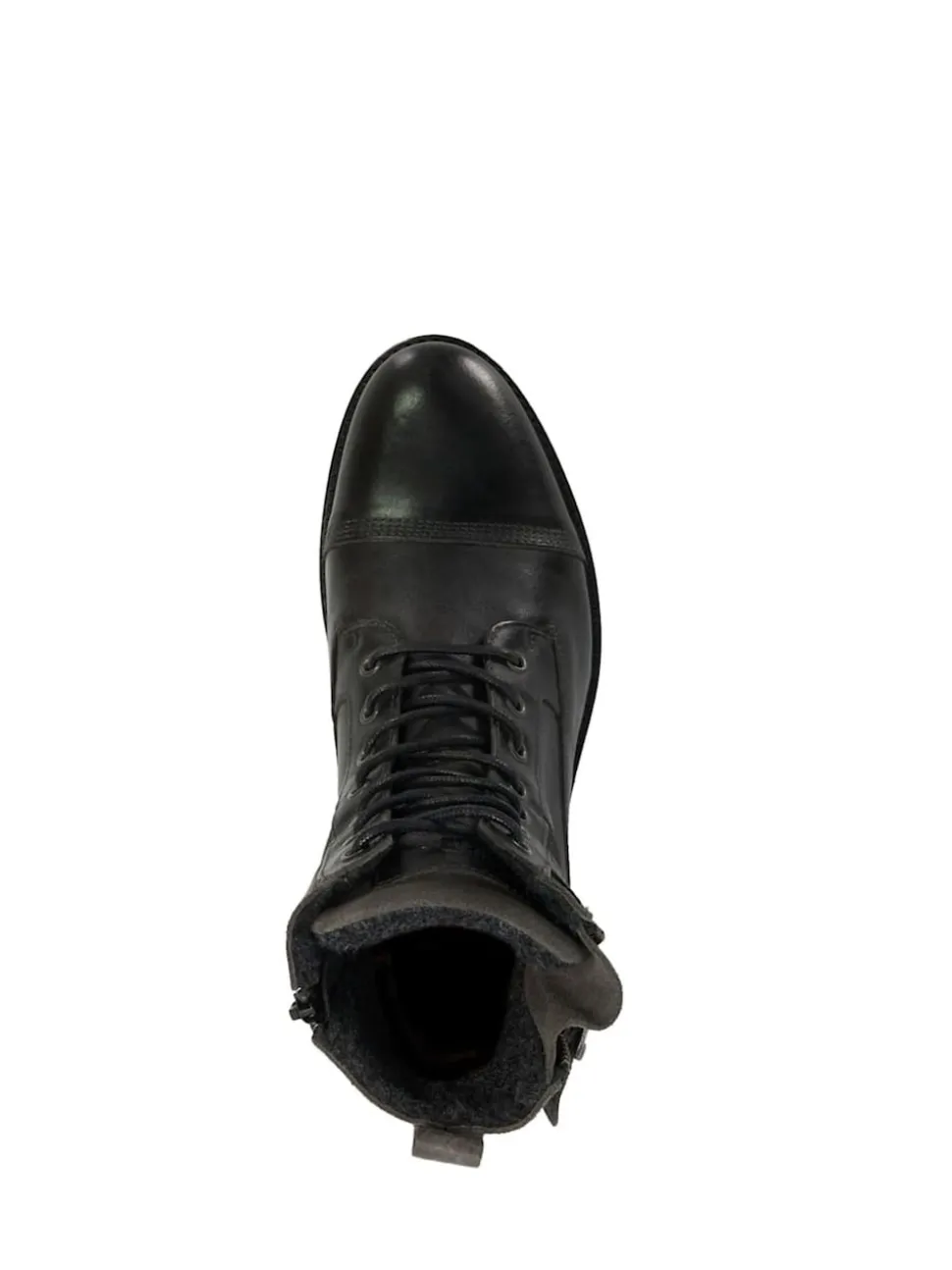 Dune London Grey Call Casual Buckle Detail Ankle Boots