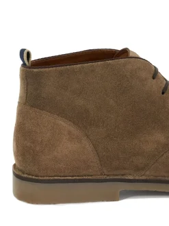 Dune London Tan Brown Cashed Chukka Boots