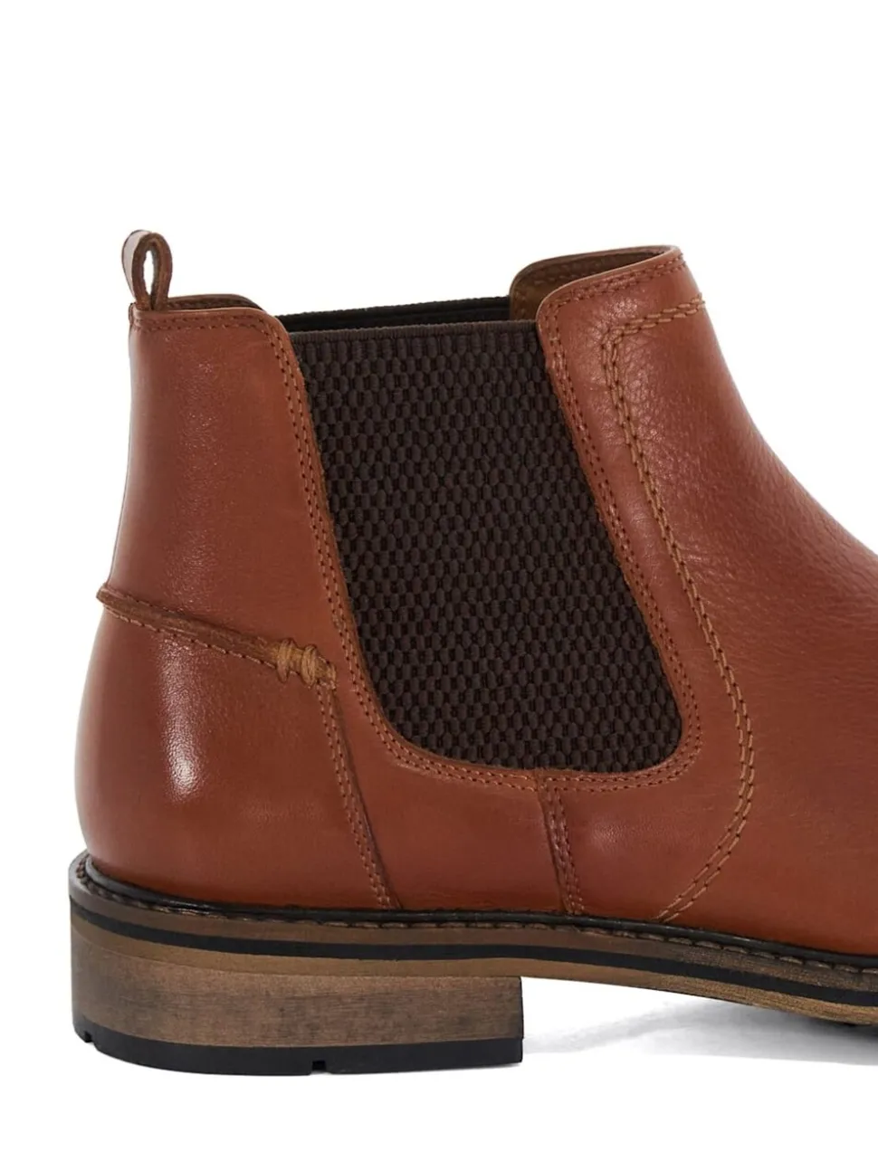Dune London Tan Brown Standard Fit Chorleys Chelsea Boots