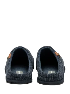 Dunlop Blue Drop In Mule Slippers