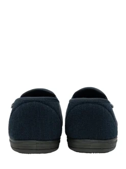 Dunlop Blue Twin Gusset Full Slippers