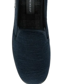 Dunlop Blue Twin Gusset Full Slippers