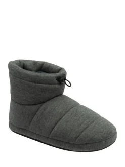 Dunlop Grey Bootie Slippers