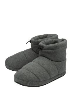 Dunlop Grey Bootie Slippers