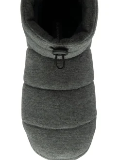 Dunlop Grey Bootie Slippers
