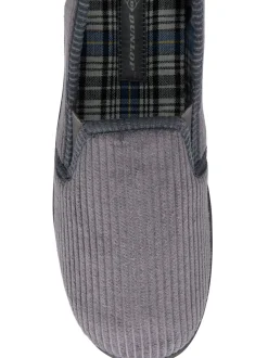 Dunlop Grey Full Shoe Slippers