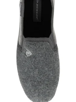 Dunlop Grey Full Shoe Slippers
