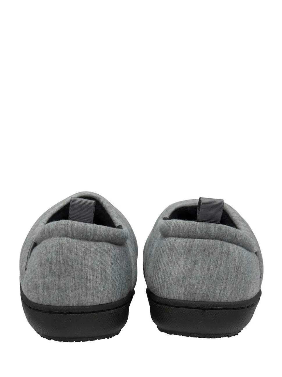 Dunlop Grey Nylon Full Slippers