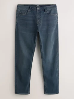 Dusky Blue Slim Fit Motionflex Jeans