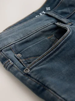 Dusky Blue Slim Fit Motionflex Jeans