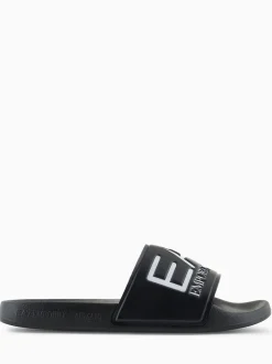 EA7 Black Beachwear Shoes