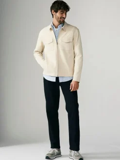 Ecru Jersey Jacket