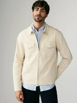 Ecru Jersey Jacket