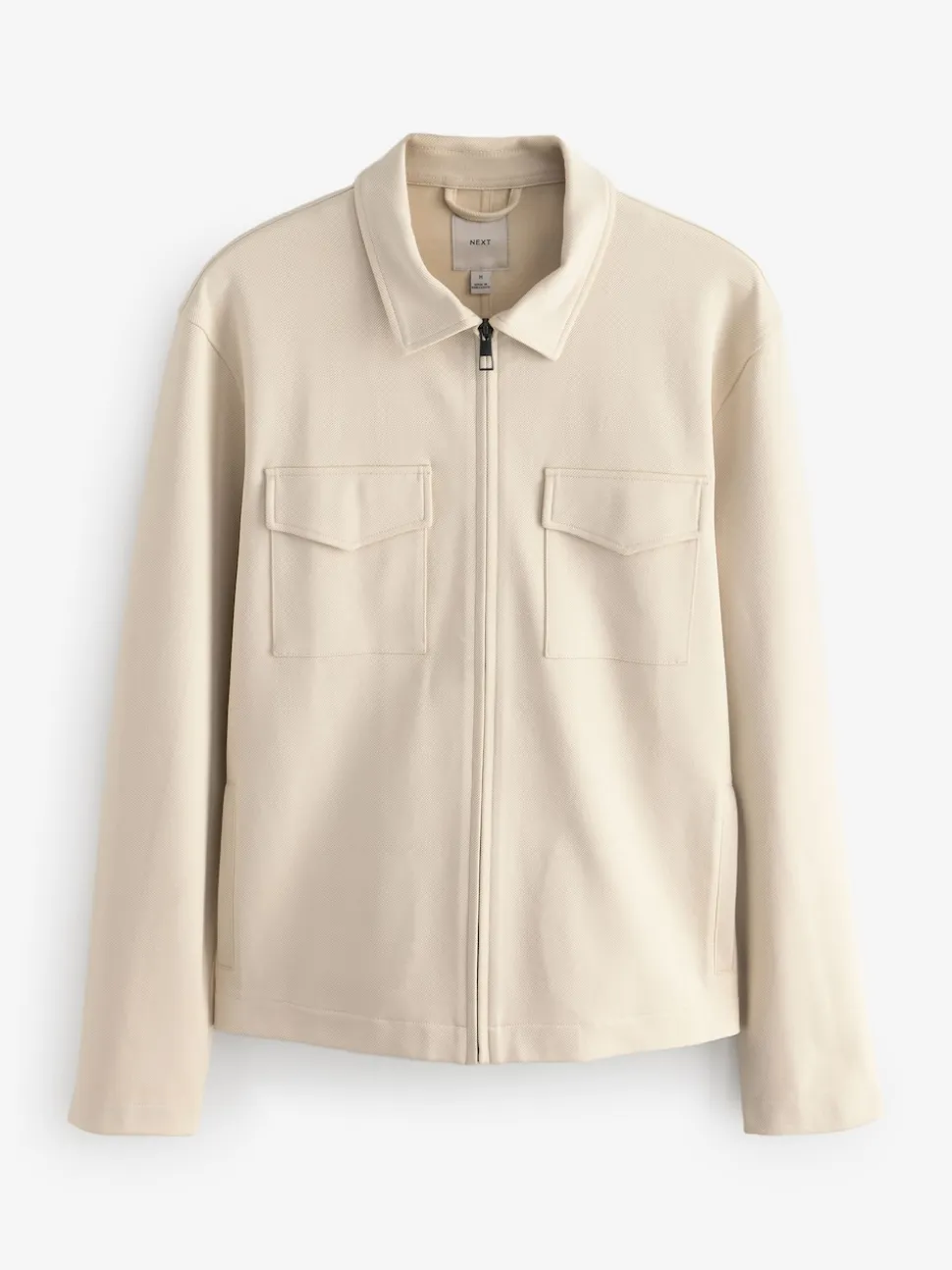 Ecru Jersey Jacket