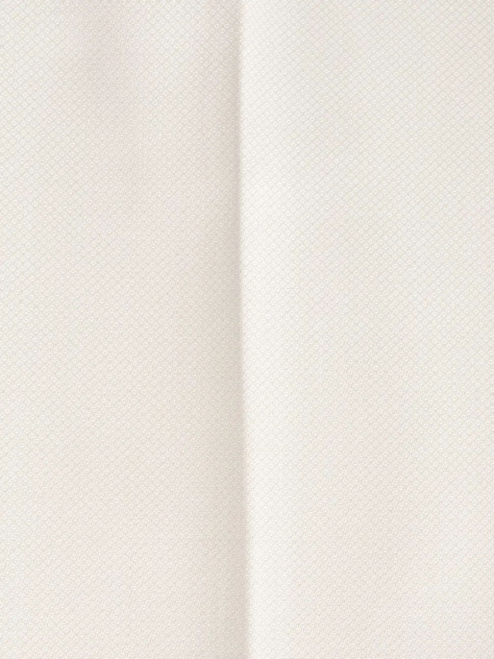 Ecru Slim Fit Textured Suit Trousers