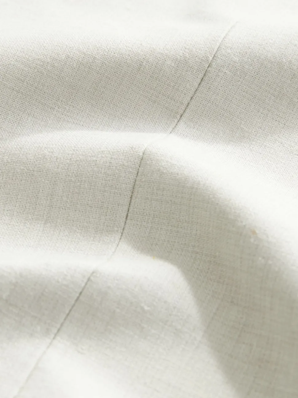 Ecru Tailored Fit Linen Blend Texture Suit Jacket