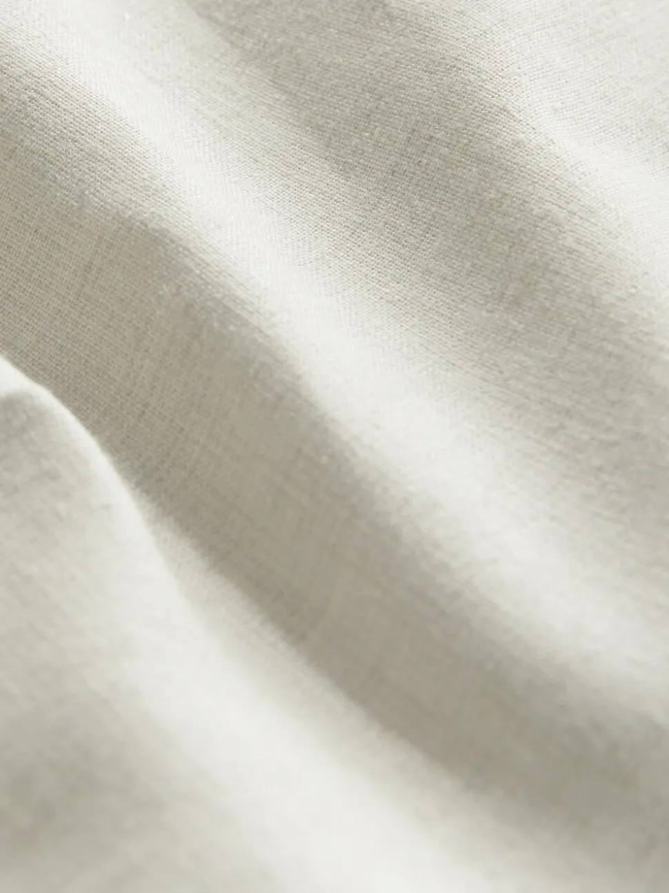 Ecru Tailored Fit Linen Blend Texture Suit Trousers