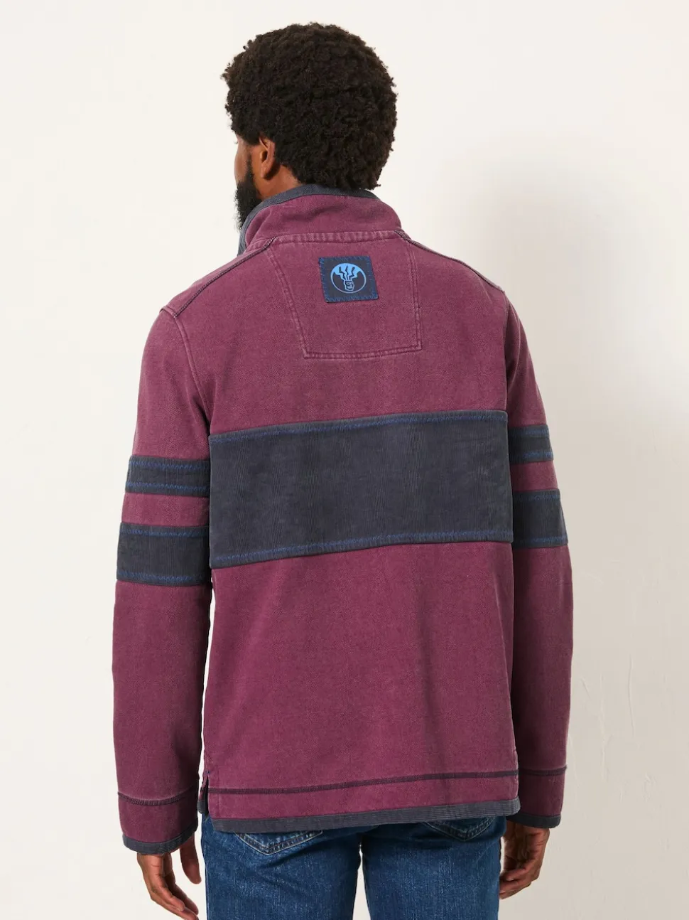 FatFace Airlie Plum Purple Stripe
