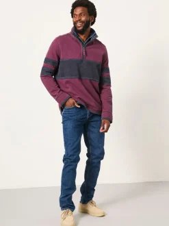FatFace Airlie Plum Purple Stripe