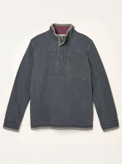 FatFace Airlie Washed Black Panel Sweatshirt