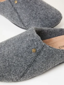 FatFace Ashby Grey Flexi Sole House Shoe
