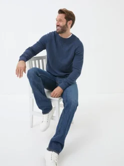 FatFace Blue Straight Fit Jeans