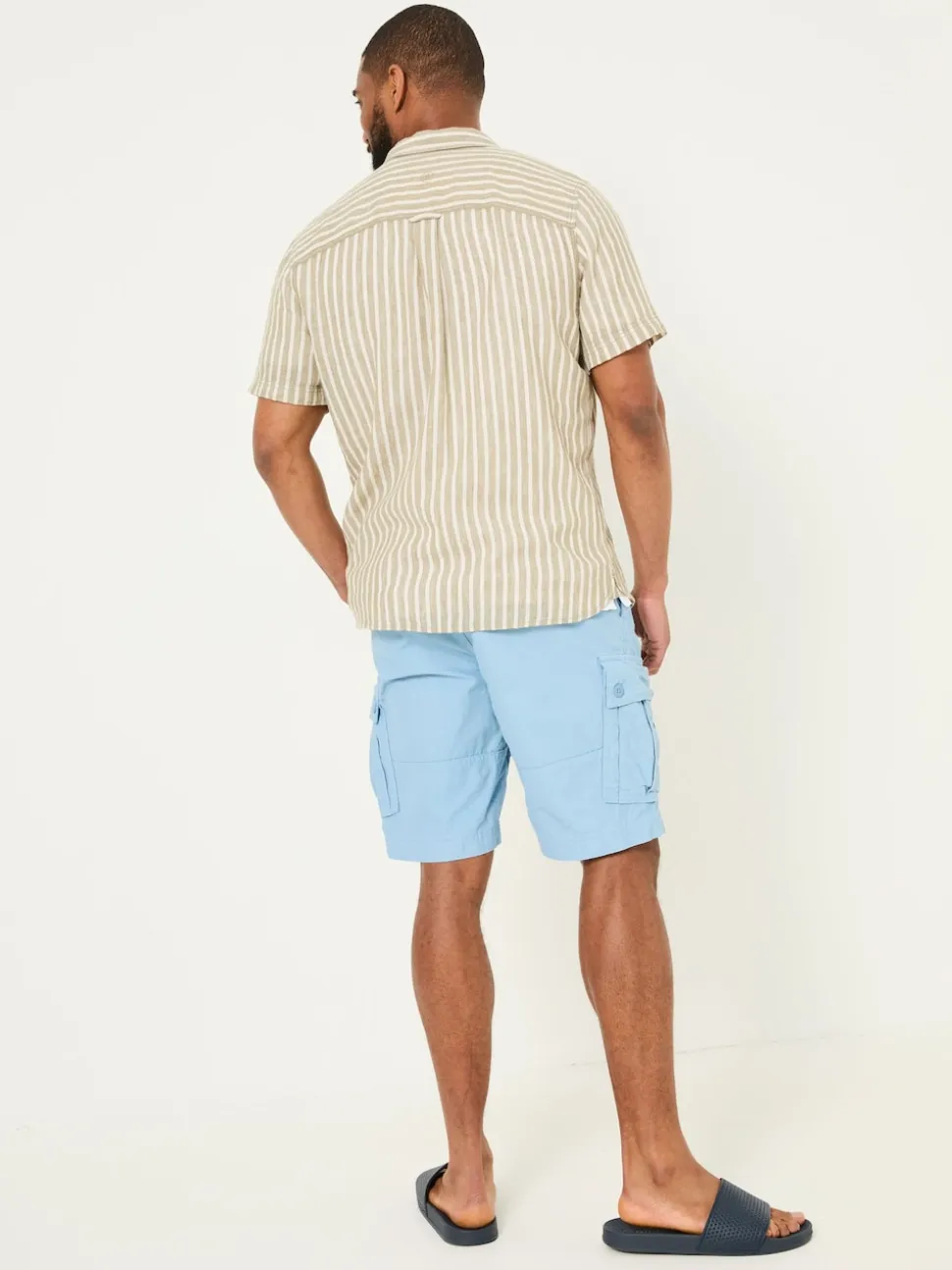 FatFace Breakyard Blue Cargo Shorts