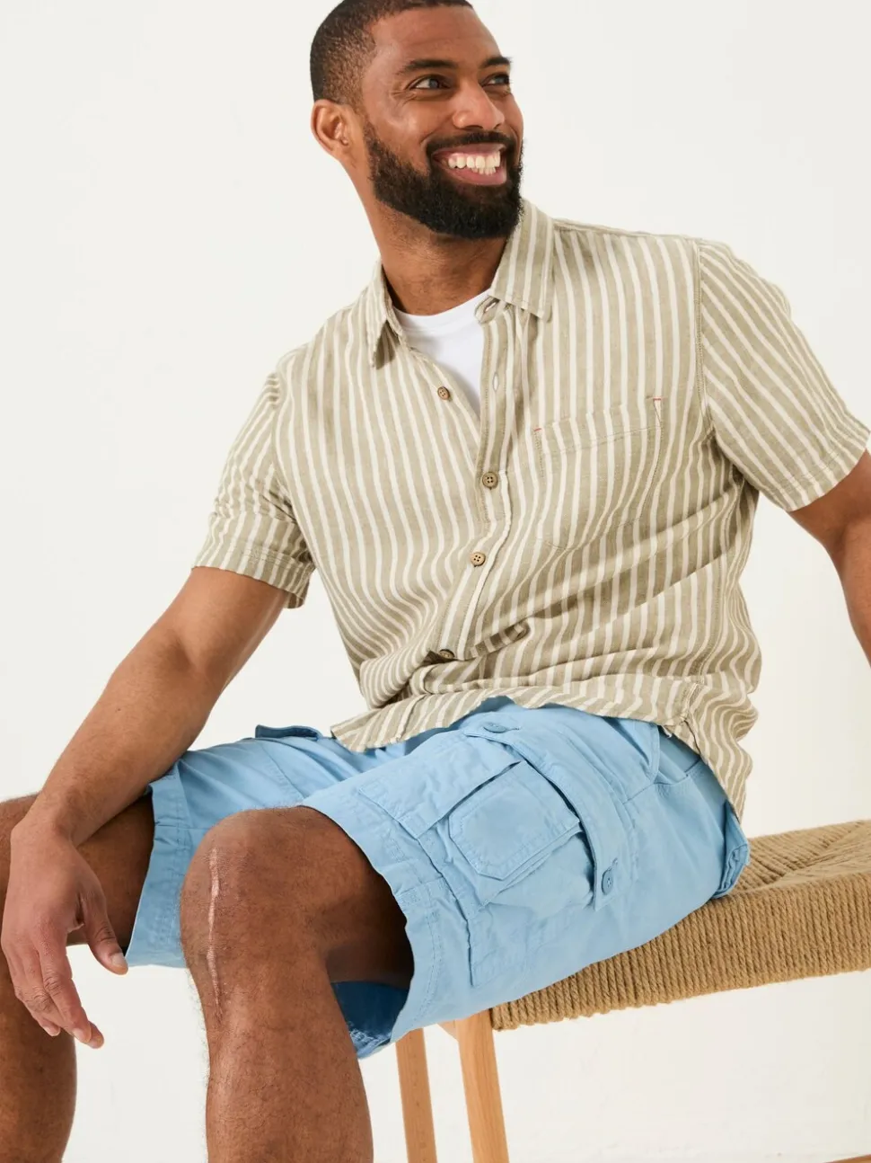FatFace Breakyard Blue Cargo Shorts