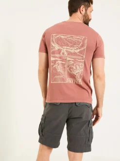 FatFace Breakyard Dark Grey Cargo Shorts