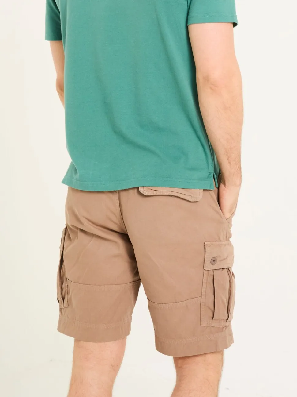 FatFace Breakyard Mid Brown Cargo Shorts