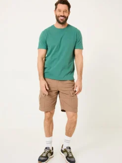 FatFace Breakyard Mid Brown Cargo Shorts