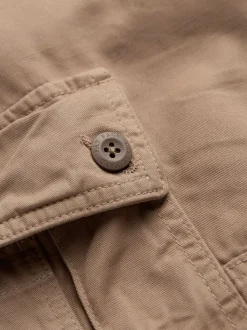 FatFace Breakyard Mid Brown Cargo Shorts