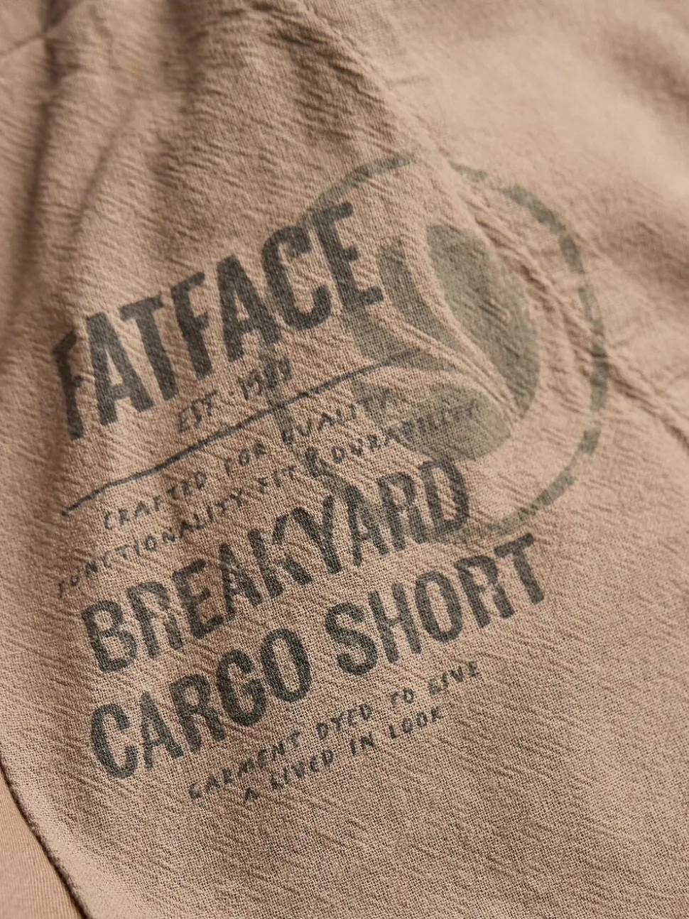 FatFace Breakyard Mid Brown Cargo Shorts