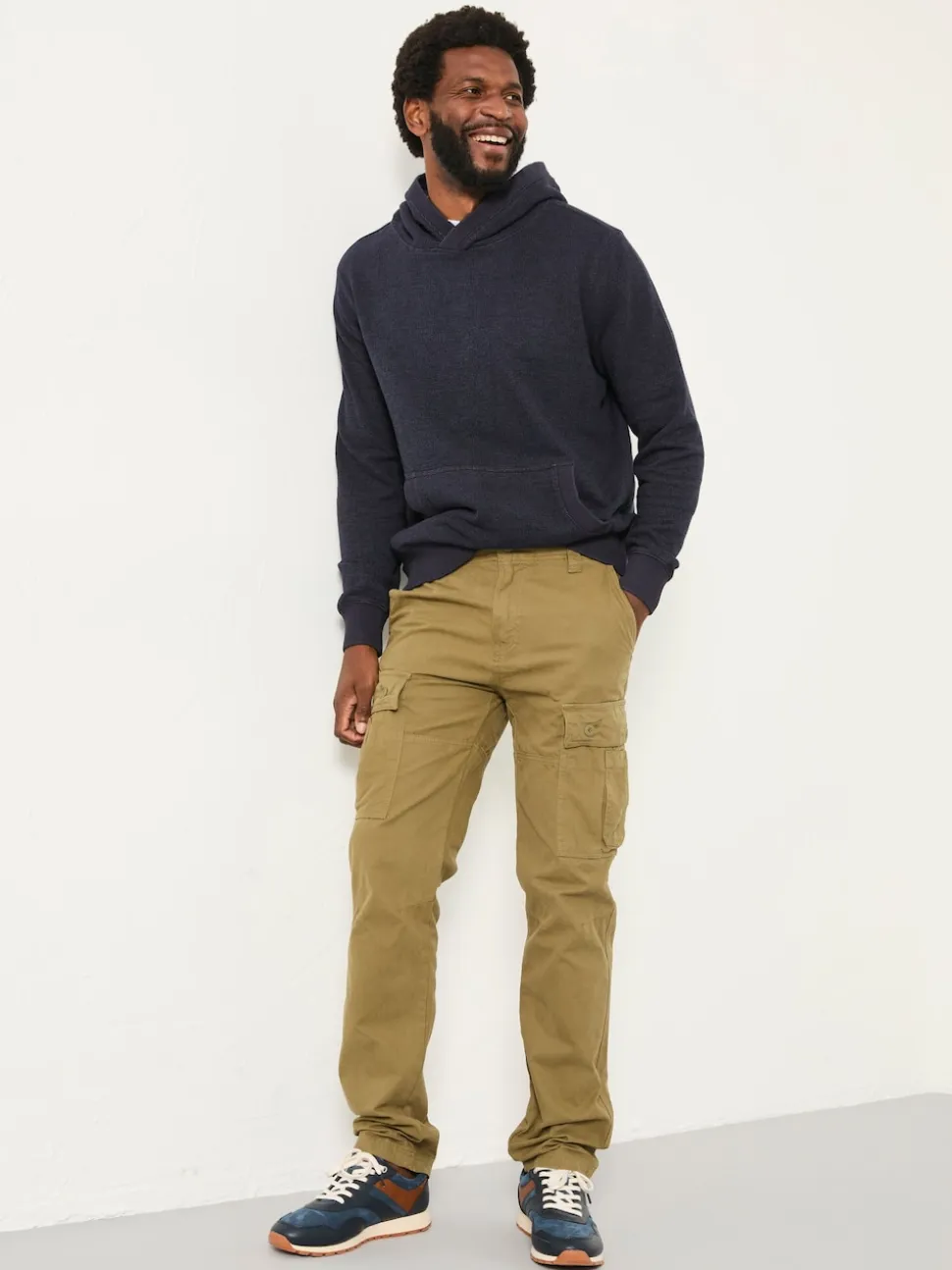 FatFace Breakyard Olive Green Cargo Trousers