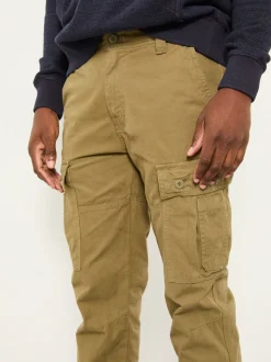 FatFace Breakyard Olive Green Cargo Trousers