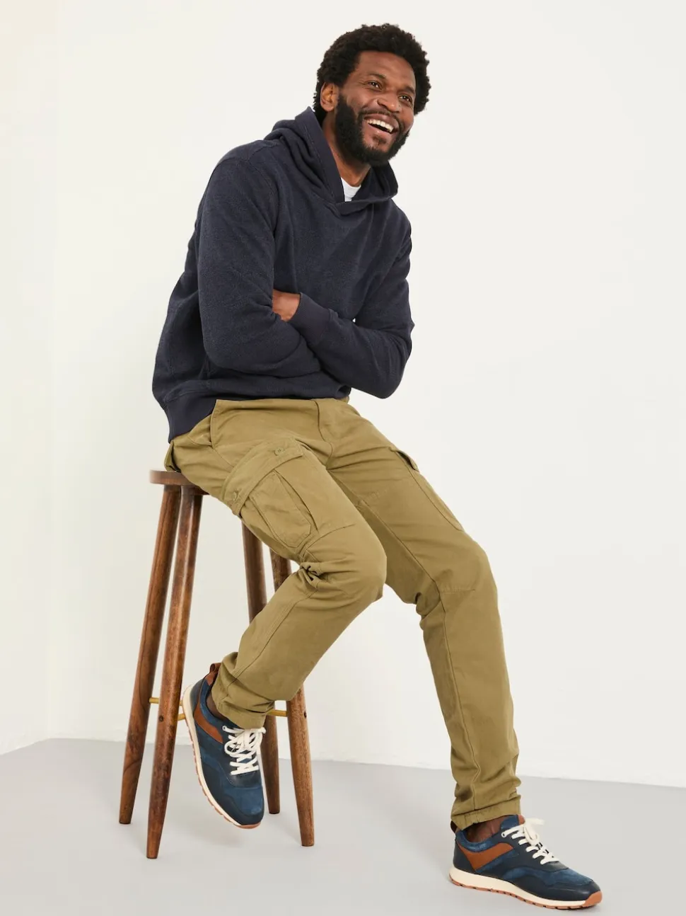 FatFace Breakyard Olive Green Cargo Trousers