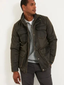 FatFace Broadsands Brown Flap Pocket Jacket