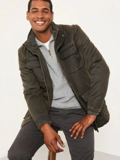 FatFace Broadsands Brown Flap Pocket Jacket