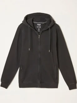 FatFace Brooke Black Zip Through Hoodie