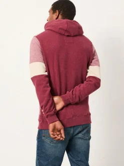 FatFace Brooke Claret Brooke Cut and Sew Hoodie