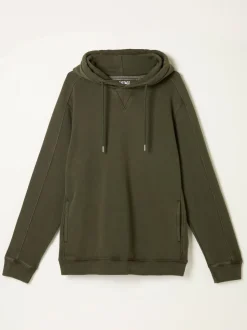 FatFace Brooke Dark Green Overhead Hoodie