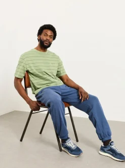 FatFace Brooke Denim Dark Blue Cuffed Joggers