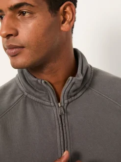 FatFace Brooke Grey Half Neck Sweat Top
