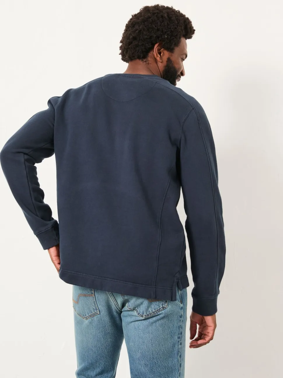 FatFace Brooke Navy Crew Sweat