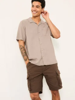 FatFace Bude Brown Cargo Shorts