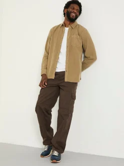 FatFace Bude Dark Brown Cargo Trousers
