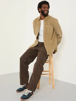 FatFace Bude Dark Brown Cargo Trousers