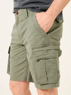 FatFace Bude Green Cargo Shorts