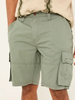 FatFace Bude Green Cargo Shorts